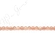 Orange Moonstone Round Beads (2A)