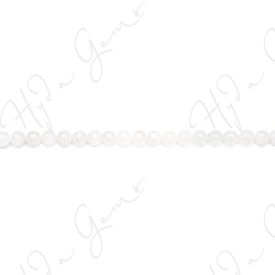 Rainbow Moonstone Round Beads (A)