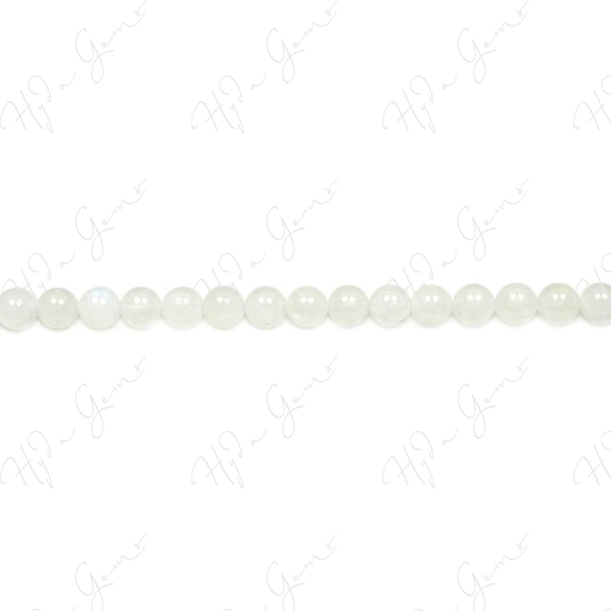 Rainbow Moonstone Round Beads (A)