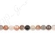 Moonstone Mix Color Round Beads