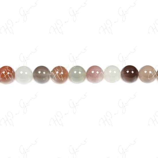 Moonstone Mix Color Round Beads