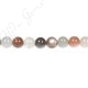 Moonstone Mix Color Round Beads