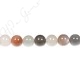 Moonstone Mix Color Round Beads