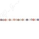 Moonstone Mix Color Round Beads (A-)