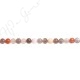 Moonstone Mix Color Round Beads (A-)