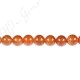 Natural Red Agate Round Beads