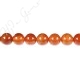 Natural Red Agate Round Beads