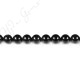 Black Obsidian Round Beads