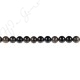 Golden Obsidian Round Beads