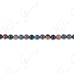 Blood Stone Round Beads