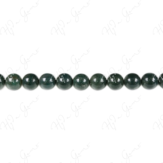 Blood Stone Round Beads