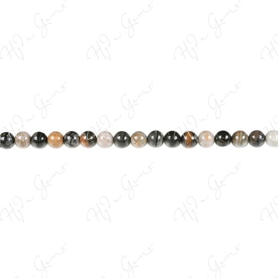 Picasso Jasper Round Beads