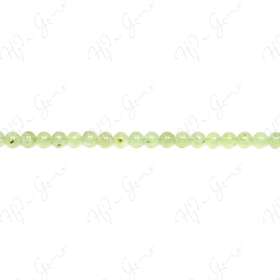 Prehnite Round Beads