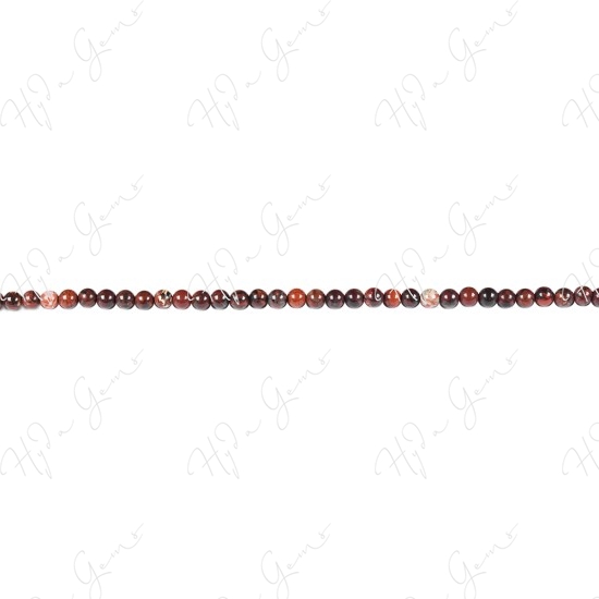 Poppy Jasper Round Beads