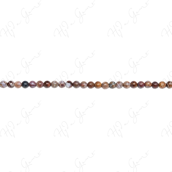 Pietersite Round Beads