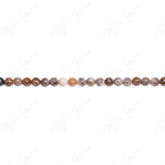 Pietersite Round Beads