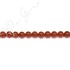 Red Agate Round Beads