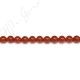 Red Agate Round Beads