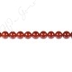 Red Agate Round Beads