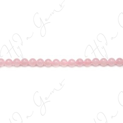 Natural Rose Quartz Round Beads