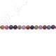 Mixed Ruby & Sapphire Round Beads