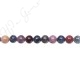 Mixed Ruby & Sapphire Round Beads