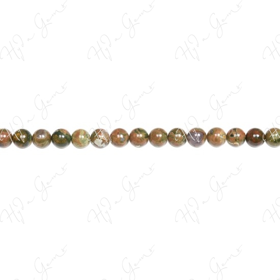 Rhyolite Round Beads