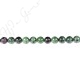 Ruby Zoisite Round Beads (A+)