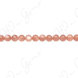 Sun Moon Stone Round Beads (3A)