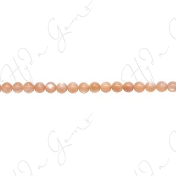 Sun Moon Stone Round Beads (A)