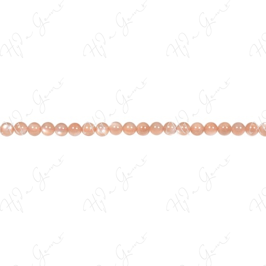 Sun Moon Stone Round Beads (2A)