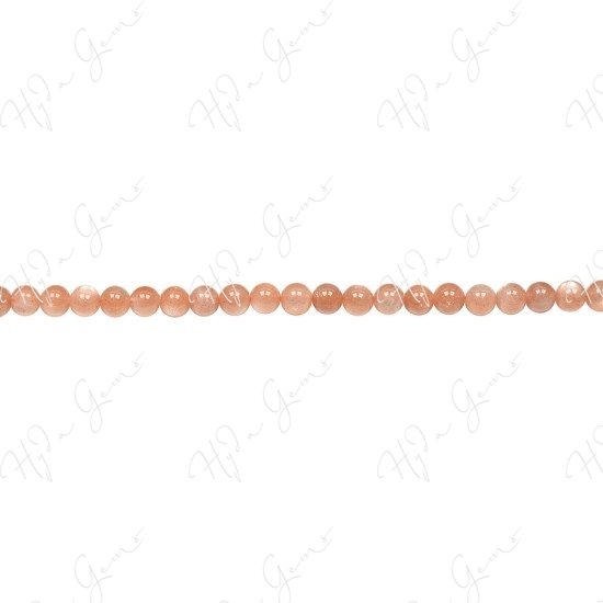 Sun Moon Stone Round Beads (3A)