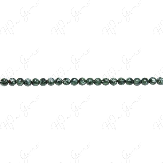 Seraphinite Round Beads