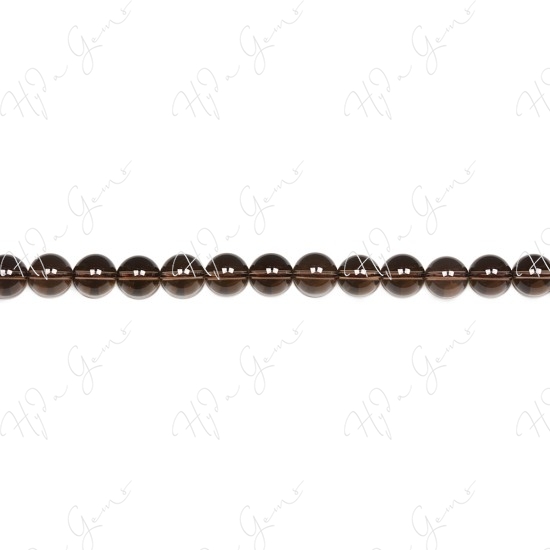 Smoky Quartz Round Beads