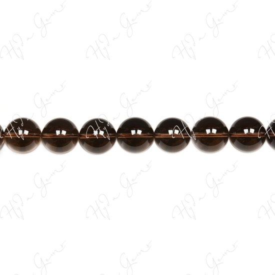 Smoky Quartz Round Beads