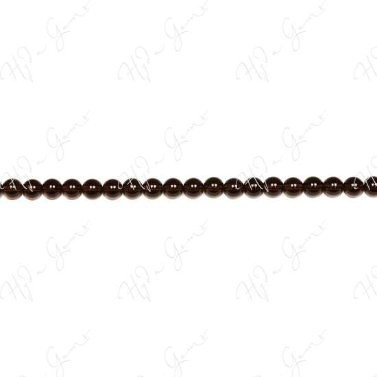 Smoky Quartz Round Beads