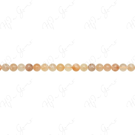 Sun Stone Multi-Color Round Beads