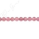 Strawberry Quartz Round Beads (3A)