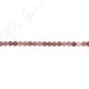 Strawberry Quartz Multi-Color Round Beads