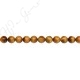 Tiger Eye Round Beads (A-)