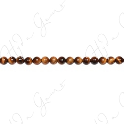 Tiger Eye Round Beads (AB)