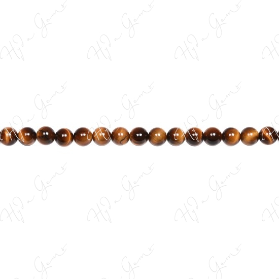 Tiger Eye Round Beads (AB)