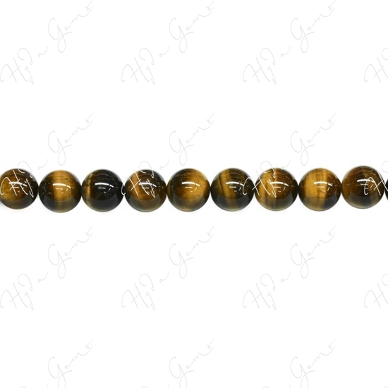 Tiger Eye Round Beads (AB)