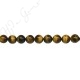 Tiger Eye Round Beads (AB)