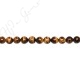 Tiger Eye Round Beads (2A)