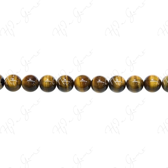 Tiger Eye Round Beads (AB)