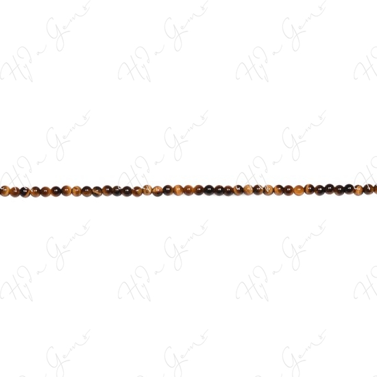 Tiger Eye Round Beads (A)