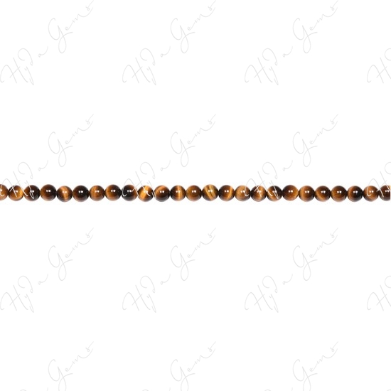 Tiger Eye Round Beads (A)