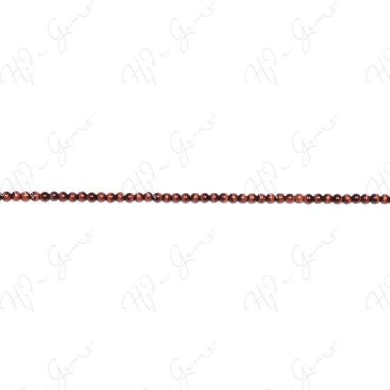 Red Tiger Eye Round Beads (A)