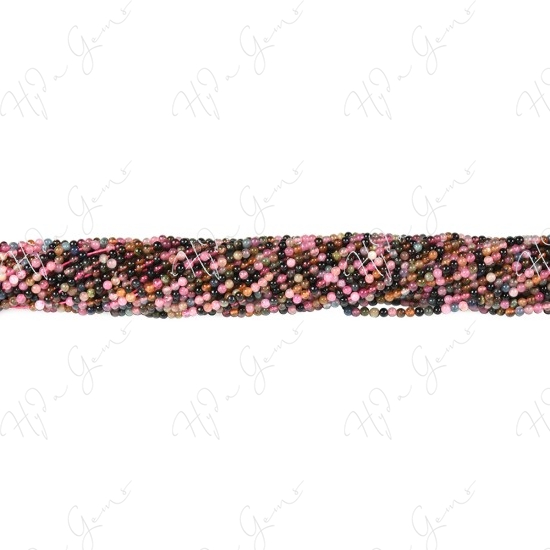 Tourmaline Round Beads